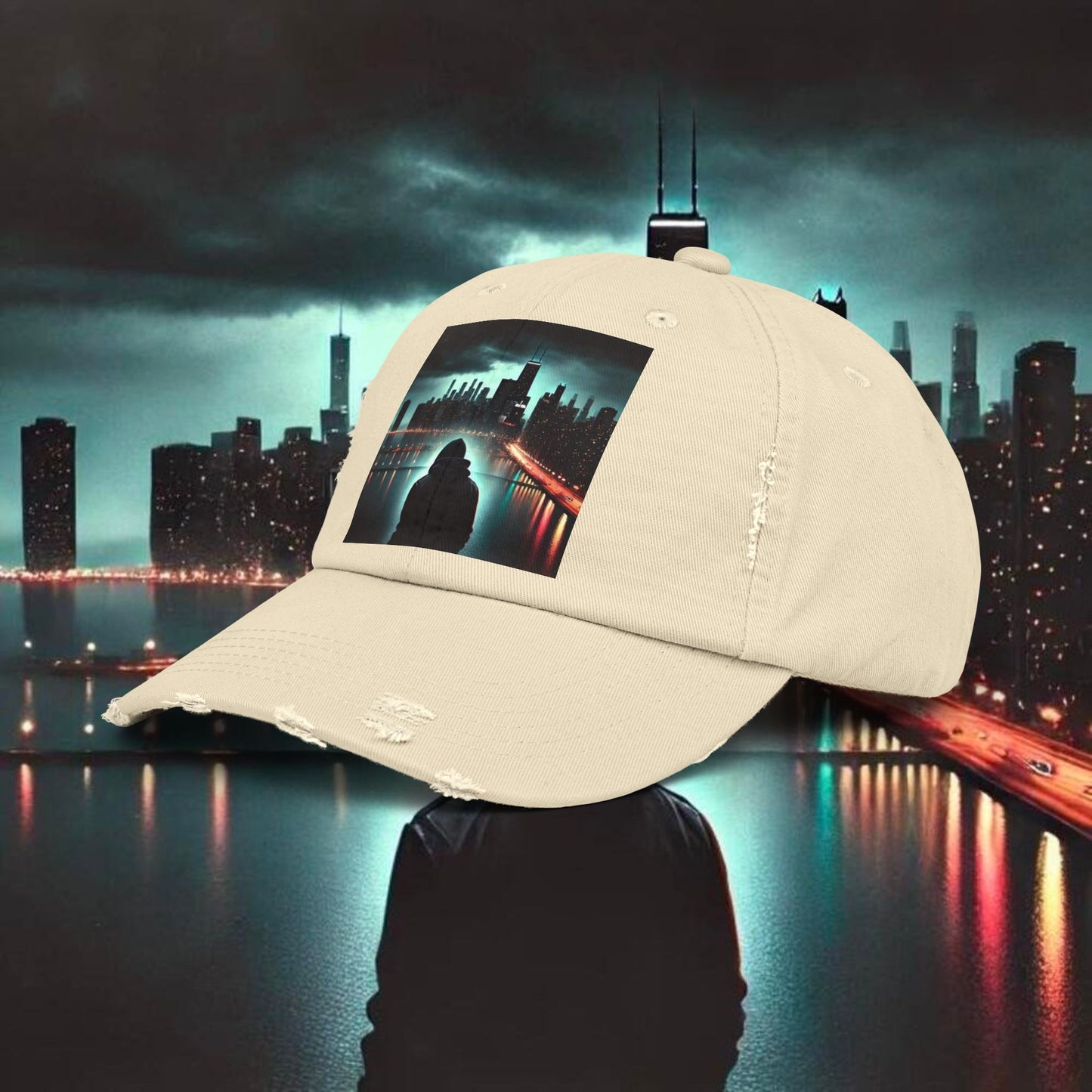 LAKESHORE DRIVE | Unisex Distressed Cap