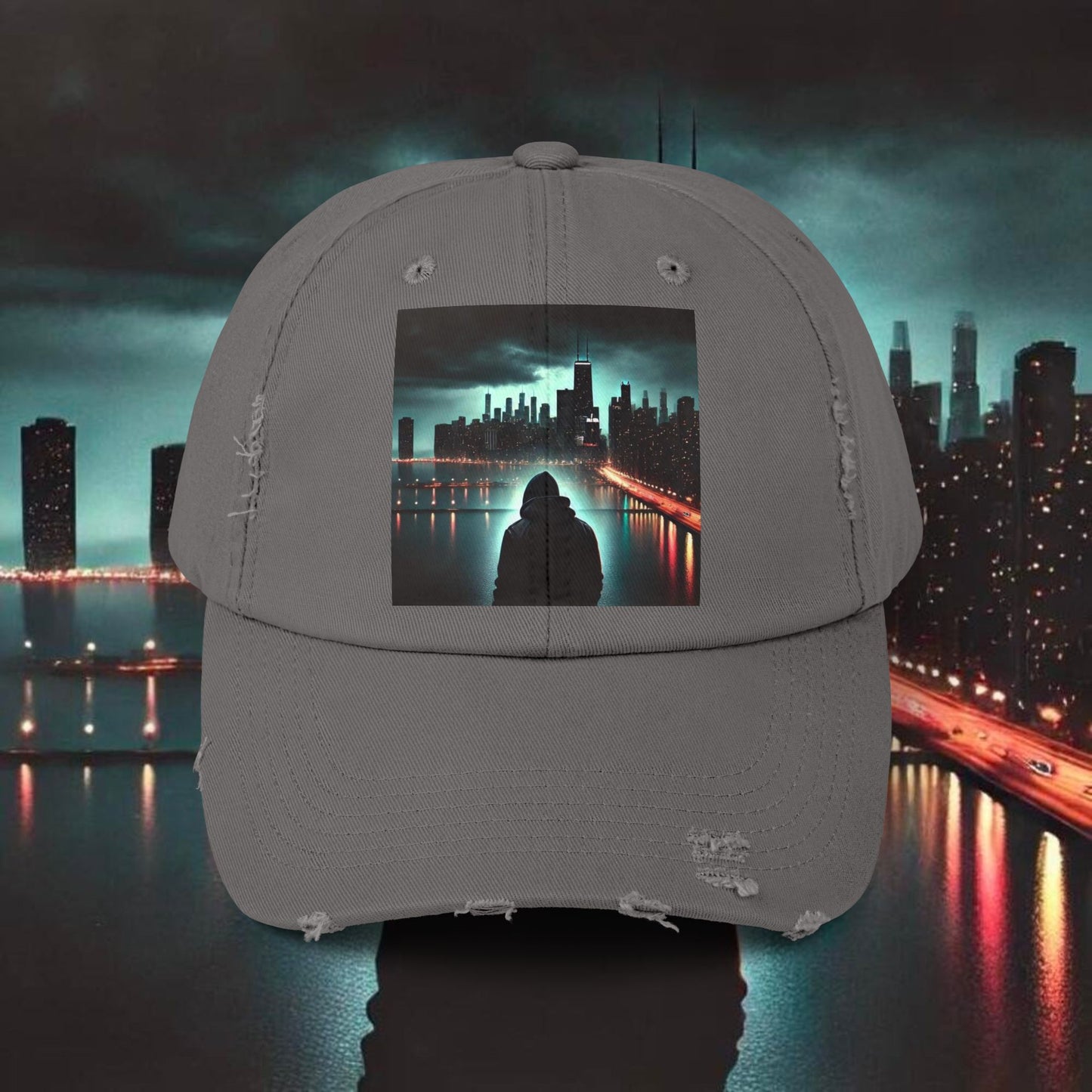 LAKESHORE DRIVE | Unisex Distressed Cap